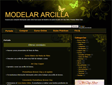 Tablet Screenshot of modelarcilla.com